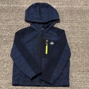 Snozu Black and Gray Hooded Jacket size 5/6